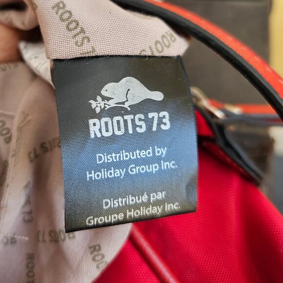 Like-New ROOTS 73 Mixed Material Shoulder Bag - Picture 4 of 8